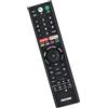 Cortnn Telecomando vocale Bluetooth 1pc for Sony KD-49XE9005 KD-75XE9005 KD-65XE8505 KD-65XE9005 KD-55A1 Smart TV LCD