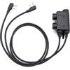 Earmor Cuffie tattiche PTT Dual Push-to-Talk PTT Nexus 7.00 connettore per radio Kenwood/Baofeng (M56 DUAL Kenwood)