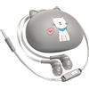 UKCOCO Cuffie cablate Universale Telefoni per Bambini Cuffie con Carini Auricolari Cablati Auricolare Intra-Ear Carta Di Colore Scatola Auricolare