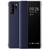 EUDTH Huawei P30 PRO Cover, Smart View Flip Cover Custodia in Pelle Caso Protettiva per Huawei P30 PRO 6.47 -Blu