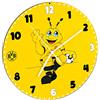 Borussia Dortmund BVB - Orologio da parete per bambini, EMMA, 30 cm