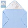 Interbaby - Asciugamano da bagno con cappuccio per neonati con disegno di elefante - Asciugamano 100% cotone, extra morbido e assorbente, 100x100 cm