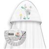 Interbaby Mantellina da bagno Interbaby + cappellino regolabile, stampa fattoria dei koala