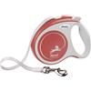 Flexi Guinzaglio Automatico per Cani Comfort Plus Rosso Chiaro S - 5 METRI