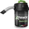 Ribimex Aspiracenere Elettrico Babycen, Aspiratore Compatto da 4 L, 500 W | Leggero e Facile da Trasportare, con Filtro HEPA Lavabile, Ideale per Aspirare Ceneri Fredde da Stufe a Pellet, PRCEN018