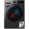 Samsung Lavasciuga Crystal Clean F-WT905U34BX3M Libera Installazione, 9/6 Kg, Wifi, AcquaSave, Super Speed, AI Energy Mode, Vapore, Carica Frontale, 60l x 85h x 59p cm