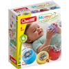 Quercetti Costruzioni Morbide per Bambini 4 Pcs 6-36 Mesi Giochi Bambini 6 Mesi Giochi Sensoriali 1 Anno Regalo Bimba 1 Anno Igienici e Lavabili