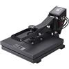 VEVOR Pressa a Caldo 38 x 38 cm per Trasferimento Termico per Magliette | per Vinile, Riscaldamento Rapido e Uniforme, Alta Pressione per Stampante a Sublimazione Digitale Qualità Industriale, Nera