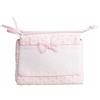 Filet - Trousse con cerniera | Ideale per cosmetici e creme | Dimensioni 24x20x10 cm | Made in Italy | Rosa