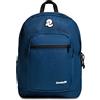 Invicta Jelek Plain Zaino Scuola Media Ragazzo Ragazza, Scuola Superiore, Tinta Unita, Scomparto PC, Tasca Borraccia, blu scuro