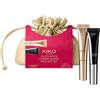 KIKO Milano Twist 'N Twinkle Holiday Cheeky Gleam Face Gift Set | Illuminante viso liquido e blush liquido per un incarnato radioso, in un'elegante pochette. Regalo perfetto per le feste