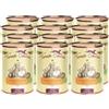 Terra Canis Orange Detox, integratore Garden Casserole per cani, 12x400g | Materie prime di qualità alimentare al 100%, frutta e verdura ricche di vitamine, complemento ideale ai pasti