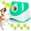 Orifesio Lancia Palline per Cani, Spara Palline Automatico con 6 Palline, Giocattoli Interattivi per Cani di Piccola Taglia, Macchina Lanciapalle per Cane per Interni ed Esterni, Verde