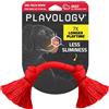 Playology Dri Tech, corda giocattolo da masticare per cani di taglia media (6,8-15,9 kg), coinvolgente, completamente naturale, profumato di manzo, per masticatori forti, facile da pulire, interattivo