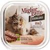 Morando MigliorGatto Sterilized Vaschette salmone e riso 100 Grammi