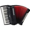 Hohner Bravo linea Facelift III piano Accordion cromatico con gigbag, Black