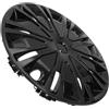OUNONA Copri Cerchi Design Sofisticato e Resistenza Eccezionale Auto Nero 13 Pollici in Pp dal Look Sportivo e Stile Elegante Coprimozzi per Ruote Auto