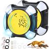 PUTINEI 2 Pezzi Dissuasore Anti Martora per Auto con Flash,Ultrasuoni per Topi,Repellente Topi per Auto,Protezione Antiroditori per Motore Garage Auto Soffitta