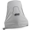 Givi GWC001 Copriparabrezza Universale Anti UV per Moto e Scooter - Telo Protettivo Parabrezza Grigio, Resistenza Raggi UV fino a 1500 Ore, Taglia Unica