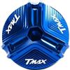 MsDizi Compatibile con Tech MAX TMAX 560 TMAX 530 T-MAX 500 T MAX 530 SX DX 2022 2023 2024 CNC Bullone tappo olio motore Tappo di riempimento olio for moto