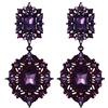 EVER FAITH Orecchini Cristallo austriaco Matrimonio Art Deco Vintage Stile Gatsby Lampadario Orecchini pendenti