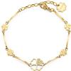 Brosway Bracciale Donna, Bracciale Rigido in Acciaio e Cristalli con Simbolo Quadrifoglio | Collezione Chakra - BHKB012