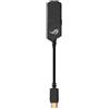 ASUS ROG CLAVIS AMPLIFICATORE AUDIO E AURA SYNC DA USB-C A JACK 3.5 MM NERO