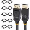 ‎ StarTech.com Cavo DisplayPort certificato VESA da 2m, Confezione da 10 - Cavo Di