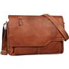 STILORD Marvin Borsa Messenger vintage in pelle Grande borsa a tracolla da uomo donna per l'università ufficio lavoro Borsa porta PC 15.6 pollici Colore:colorado - marrone