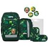 ergobag set zaino scolastico maxi set | Set da 6 pezzi con zaino scolastico ergonomico, ideale per bambini di corporatura più grande a partire dalla prima elementare