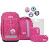 ergobag set zaino scolastico maxi set | Set da 6 pezzi con zaino scolastico ergonomico, ideale per bambini di corporatura più grande a partire dalla prima elementare