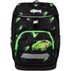 ergobag zaino scolastico flex Beary fast lane - Nero | Zaino ergonomico impermeabile per la scuola elementare da 23 litri, ideale per bambine e bambini e per l'uso quotidiano