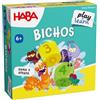 HABA Bug - Gioco da tavolo per bambini in memoria e calcolo mentale (somme fino a 10), 2-4 giocatori, 10 minuti, +6 anni, gioco familiare in spagnolo