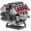 JOENI V8 Auto Engine Model Kit, Mini RC Simulazione Dynamic MAD V8, motore a combustione interna, modello per AX90104 SCX10ⅡCapra VS4-10 Pro/Ultra Modellino Veicolo - Kit versione