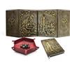 DOJA Barcelona Set DnD Giochi di Ruolo - Schermo DM, Taccuino A5, 7 Dadi e Vassoio Dadi