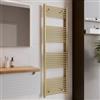 DEGHI Termoarredo scaldasalviette 1800x500 interasse 450 mm oro spazzolato - Alpina