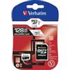 Verbatim - Micro SDHC Classe 10 fino a 45mb-sec - 44085 - 128GB (unità vendita 1 pz.)