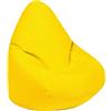 Loft 25 Kids Bean Bag Gamer Chair, Mobili Resistenti all'acqua per Pouf Bambini, Seduta BeanBag per all'aperto e Interno, Design Ergonomico Pouf Poltrona (Bean Bag, Giallo)