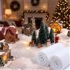 Hestya Neve Finta Natalizia per Albero di Natale, 2 Pezzi, 80 x 240 cm | Neve Artificiale Soffice e Candido, Per Decorazioni Natalizie, Per Villaggio Natalizio e Decorazioni Invernali