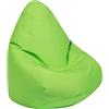 Loft 25 Kids Bean Bag Gamer Chair, Mobili Resistenti all'acqua per Pouf Bambini, Seduta BeanBag per all'aperto e Interno, Design Ergonomico Pouf Poltrona (Bean Bag, Lime)