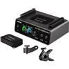 NUX B-7 Pro Stereo Wireless In-Ear Monitor System, 24 bit 48 kHz Stereo Audio, 2.4 GHz senza interferenze, configurazione automatica, stabilità a 3 livelli, 5 preimpostazioni EQ auricolari, portata