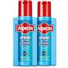 Alpecin - Shampoo ibrido alla caffeina, anticrespo, previene la caduta di capelli