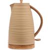 Morphy Richards Argilla 1.7L Brocca Bollitore, 3kw rapida ebollizione, indicatore del livello dell'acqua, protezione da ebollizione secca, base a 360 gradi, stoccaggio del cavo integrato, Felspar