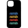 Tram Car Bus And Public Transport Appare Custodia per iPhone 15 Plus Tram Veicolo Treno Tram Trolley Funivia Gondola