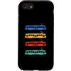 Tram Car Bus And Public Transport Appare Custodia per iPhone SE (2020) / 7/8 Tram Veicolo Treno Tram Trolley Funivia Gondola
