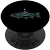 Funny Fishing Fisherman Angler Apparel & Pesca Bassa Montagna Pesca All'aperto PopSockets PopGrip Adesivo