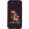Thrift Store Findin Custodia per iPhone SE (2020) / 7/8 Citazione della parsimonia vintage divertente del drago dell'usato