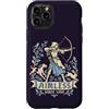 Renaissance Medieval Humor Custodia per iPhone 11 Pro Divertente arciere medievale senza scopo dal 1350 tiro con l'arco