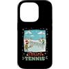 Classic Christmas Vintage Xmas Nostalgic Custodia per iPhone 14 Pro Retino per giocatori di tennis, allenatori, squadre di calcio