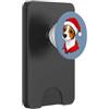 Christmas Animals Terrier Babbo Natale PopSockets PopWallet per MagSafe
